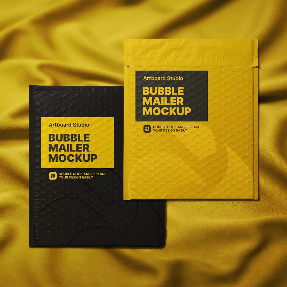 Bubble Mailer Mockup — Mockup Zone